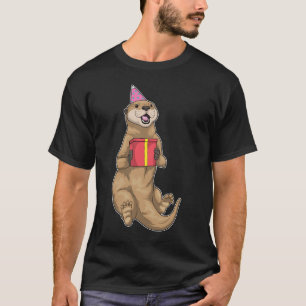 Camiseta Gorra de la fiesta de cumpleaños de Otter