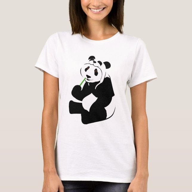 Camiseta Gorra de la panda (Anverso)