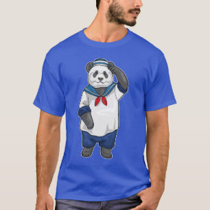 Camiseta Gorra de marinero panda