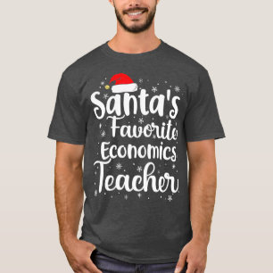 Camiseta Gorra de Navidades de profesores de economía favor