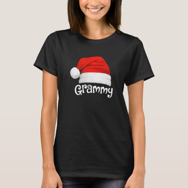 Camiseta Gorra de Navidades Grammy coincidentes del grupo P (Anverso)