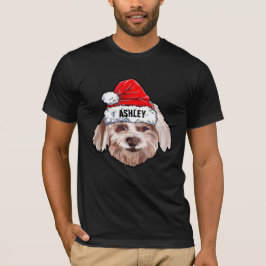 Camiseta Gorra de Navidades territoriales malteses Perro Gr