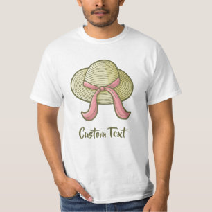 Camiseta Gorra de paja Amarillo