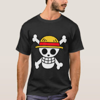 Gorra de paja jolly roger Magnet