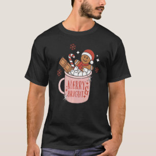 Camiseta Gorra de pan de especias dulce Santa Cacao calient