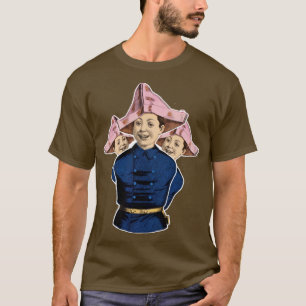 Camiseta Gorra de papel de niños sonrientes