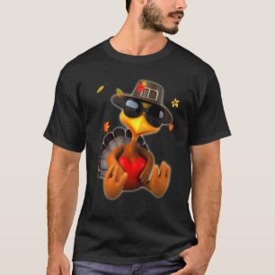 Camiseta Gorra de peregrino de Turquía gafas de sol Corazón