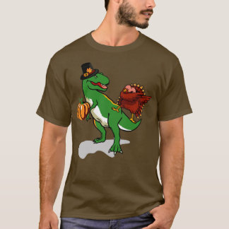 Camiseta Gorra de peregrino T Rex Dinosaur Dabbing