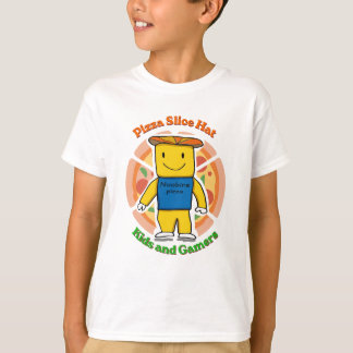 Camiseta Gorra de rebanada de pizza adorable - Niños y juga