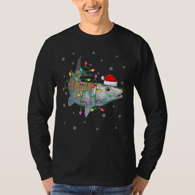 Camiseta Gorra de renos Bonefish Xmas Lighting Chris (Anverso)