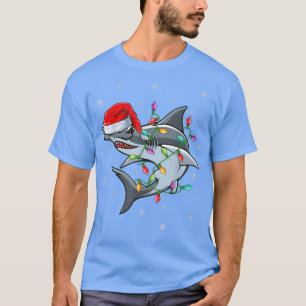 Camiseta Gorra de renos de alumbrado navideño Hammerhead Sh