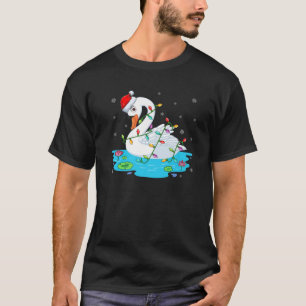 Camiseta Gorra de renos Swan Christma