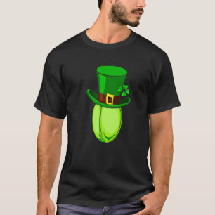 Camiseta Gorra de Rugby Leprechaun St Patrics Día Hombres N