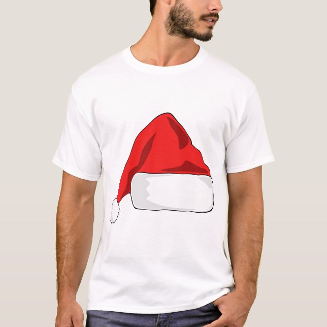 Camiseta gorra de santa (Anverso)