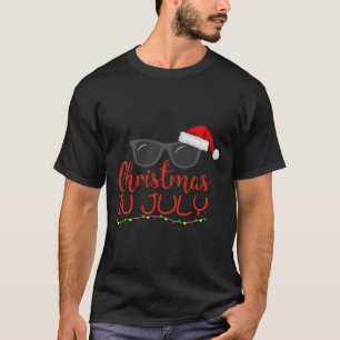 Camiseta Gorra de Santa Claus Navidad en Julio Sungles de M