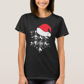 Camiseta Gorra de Santa de Plaid de Búfalo Nieve Vibracione