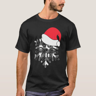 Camiseta Gorra de Santa de Plaid de Búfalo Nieve Vibracione