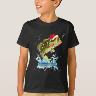 Camiseta Gorra de Santa divertida B de pesca Pijama de Navi