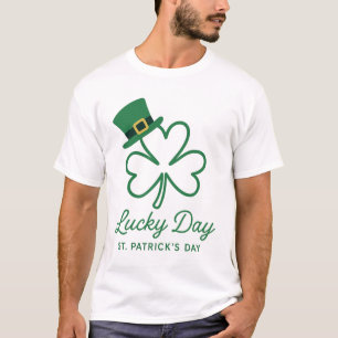 Camiseta Gorra de St. Patrick's Day Shamrock Leprechaun