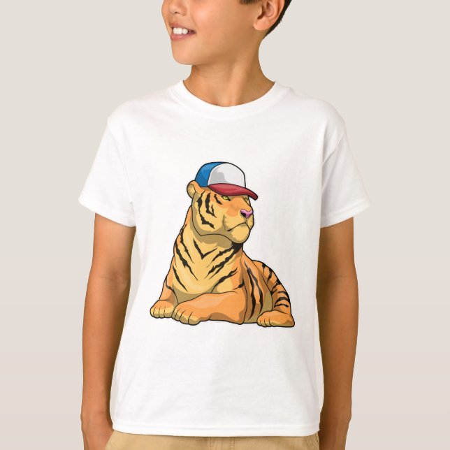 Camiseta Gorra de Tigre (Anverso)