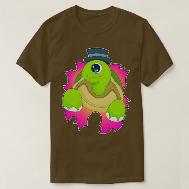 Camiseta Gorra de tortuga (Diseño del anverso)