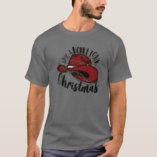 Camiseta Gorra De Vaquero Tiene Navidades Honky Tonk De Vac