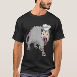 Camiseta Gorra del chef Opossum Cook