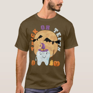 Camiseta Gorra dental de Halloween Dentist Dental Assistant