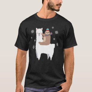 Camiseta Gorra divertido de Santa de la bufanda del navidad