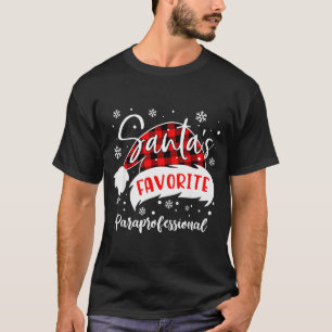 Camiseta Gorra favorita de Santa para personal de apoyo Fra