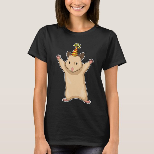 Camiseta Gorra Fiesta de Hamster Fiesta (Anverso)