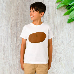 Camiseta Gorra francés Brown Beret minimalista