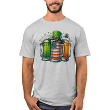 🇮 🇪 Gorra irlandés, bandera y cerveza norteameri