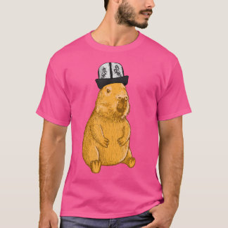 Camiseta Gorra kirguiso de Capybara