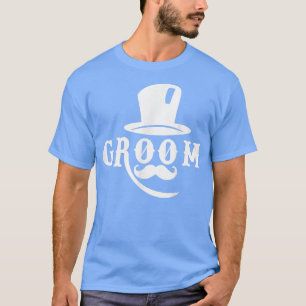 Camiseta Gorra Mens Groom Boda de Participación Cute Bachel