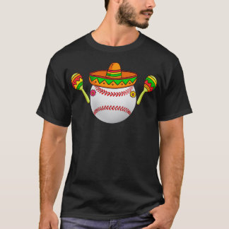 Camiseta Gorra mexicana de softbol Cinco de mayo 4