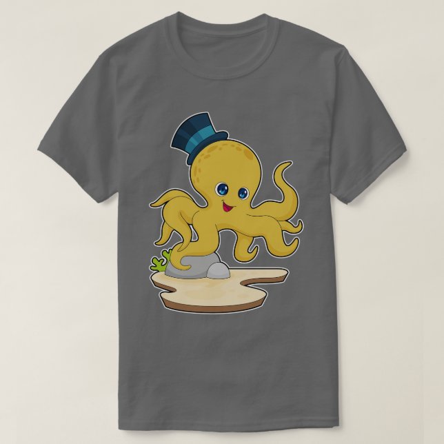 Camiseta Gorra Octopus Gentleman (Diseño del anverso)