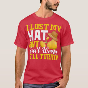 Camiseta Gorra perdido, pero se convierte en un negocio de