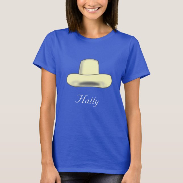 Camiseta Gorra personalizado imagen y texto editable T-Shir (Anverso)