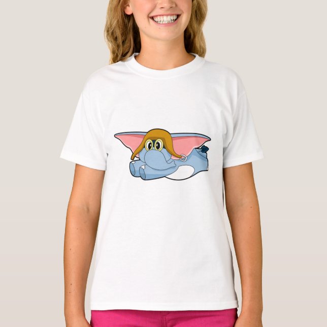 Camiseta Gorra piloto del Elephant Pilot (Anverso)