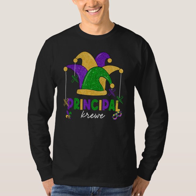 Camiseta Gorra principal Krewe Jester Carnaval de Mardi Gra (Anverso)