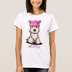 Camiseta Gorra rosado de KiniArt Terrier