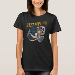 Camiseta Gorra Steampunk Retro Mecánico Aspecto Cosplay Ste