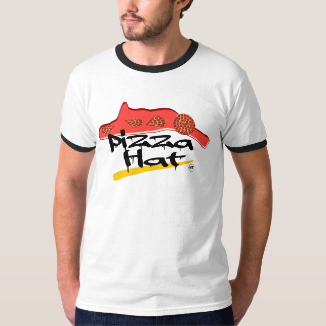 Camiseta Gorra T de la pizza (Anverso)