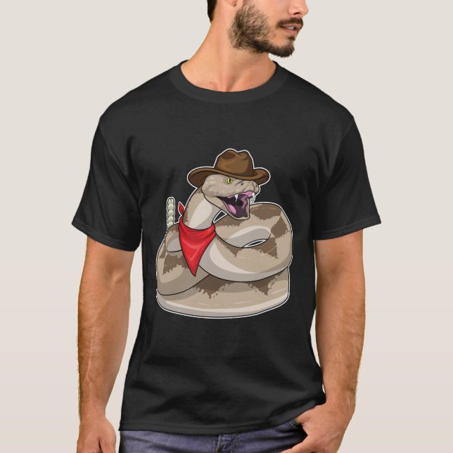 Camiseta Gorra Vaquero Vaquero De Snowboy (Anverso)