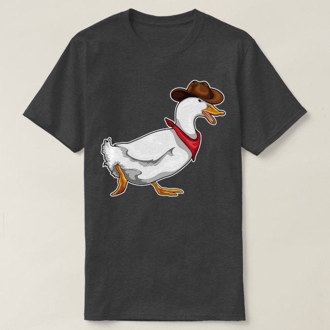 Camiseta Gorra Vaquero Vaquero Pato (Diseño del anverso)