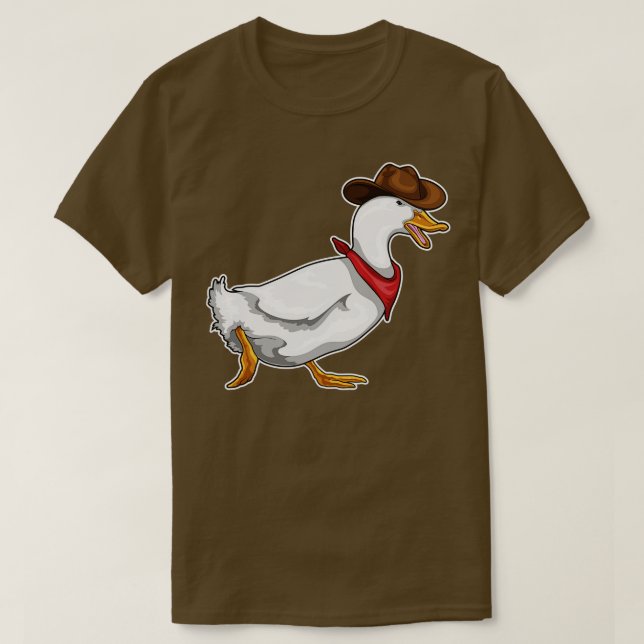 Camiseta Gorra Vaquero Vaquero Pato (Diseño del anverso)