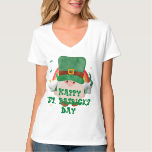 Camiseta Gorra verde afortunado Shamrock St. Patrick's Day