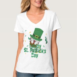 Camiseta Gorra verde afortunado Shamrock St. Patrick's Day
