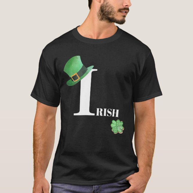 Camiseta *~* Gorra verde IRLANDA IRLANDA Leprechaun T-Shirt (Anverso)